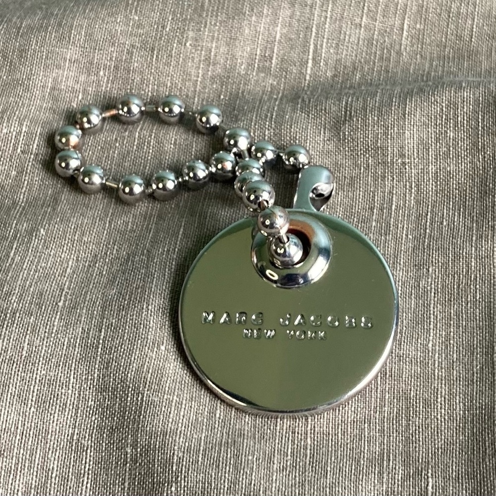 Marc Jacobs Medallion Bag Charm Hang Tag